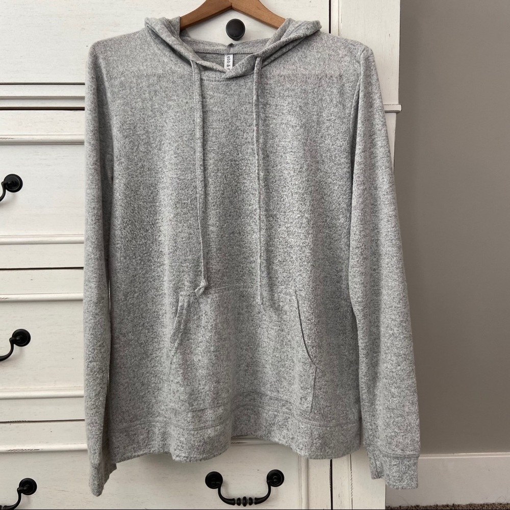 ebb & flow Gray Hoodie.  Size XLarge. EUC